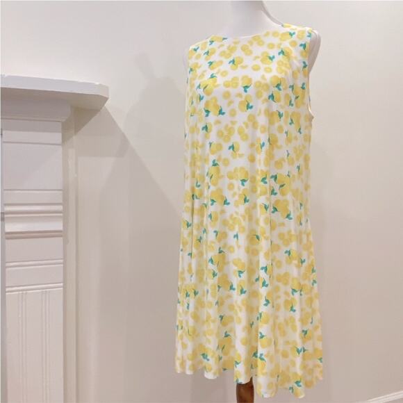 Pappagallo XL Dress Retro Stretch 60s Lemon Sheath Vacation Cruise Travel Casual - Picture 16 of 16